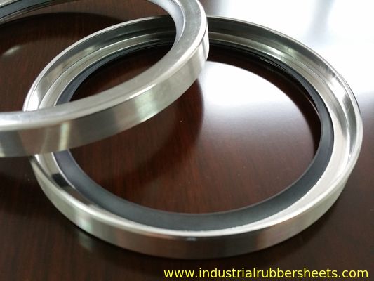 Double Lip Stainless Steel 304 316 Industrial Oil Seal With Low Friction Factor 0.04