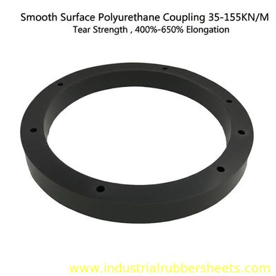 Smooth Surface Polyurethane Coupling with Rubber 70Shore A and Polyurethane 90Shore A for High Tensile Strength