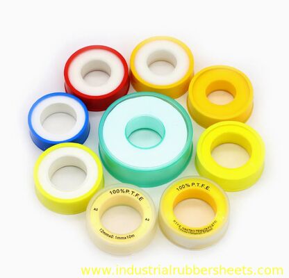 White PTFE Sealing Tape Smooth Surface Thread Seal Tape Suitable for Plumbing and Industrial Pipe Thread Leak Prevention