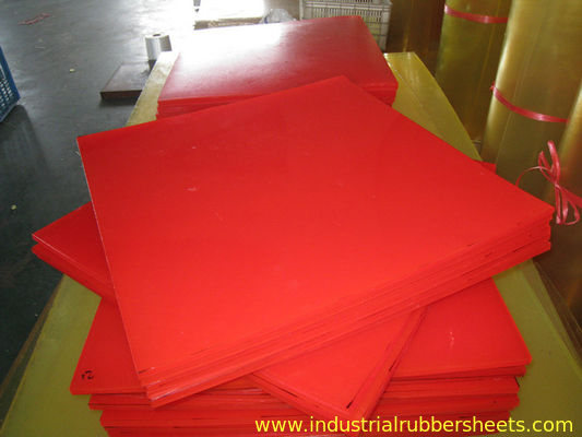 75-95 Shore A Hardness Polyurethane Sheet with 35-155KN/m Tear Strength and Good Machining Performance