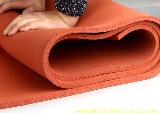 Closed Cell Silicone Foam Sheet with 3M Adhesive Backing for High Temperature Resistance