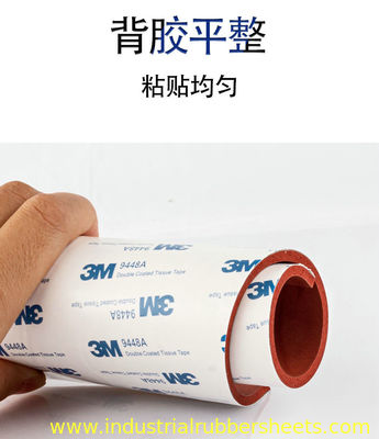แผ่นซิลิโคนสปองจ์แบบเซลล์ปิด ทนความร้อนสูง ทนไฟ UL94-V0 สำหรับปะเก็นและซีล