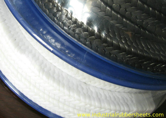 White Lattice Braid PTFE Packing with High Cross-Sectional Density for Wide Temperature Range -240°C to +288°C