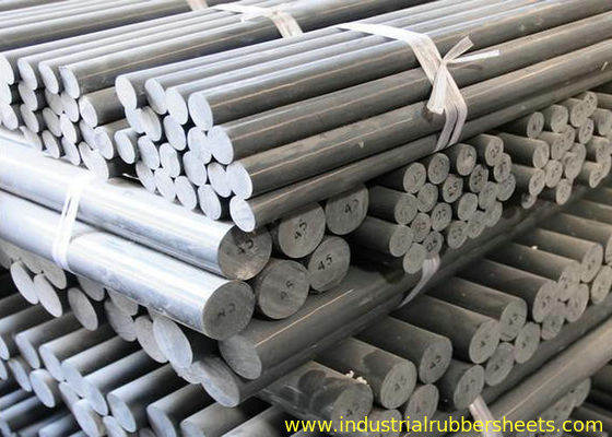 Dark Grey PVC Rod with Acid & Alkali Resistant, Non-flammable and Excellent Chemical Resistance Plastic Rod