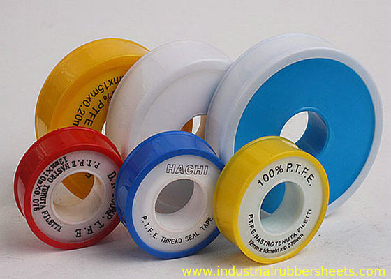 เทปปิดผนึก PTFE ชนิดทนต่อความเย็นสำหรับอุตสาหกรรมเคมี, เทปเทฟล่อนสีเหลือง