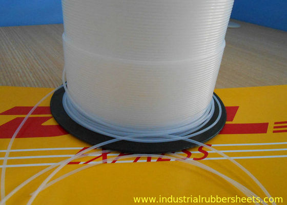 PFA PTFE บริสุทธิ์ 100% อาหารเกรดความแข็ง 55 Shore D ป้องกันการกัดกร่อน