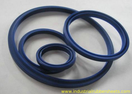 Blue ไฮดรอลิกซีล UN, TPU ซิลิโคนยางซักสำหรับก้านและลูกสูบ