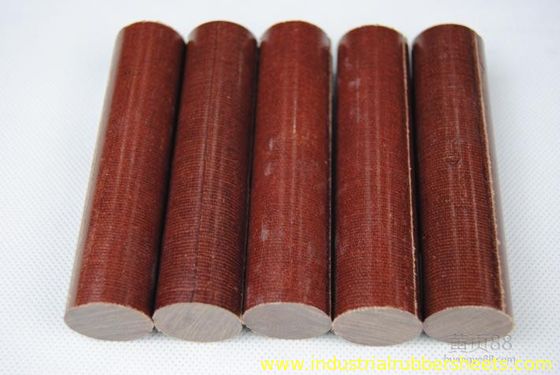 Bakelite Rod with 1.25-1.40g/cm3 Density, 10KV Rated Voltage, and 138Mpa Compression Strength