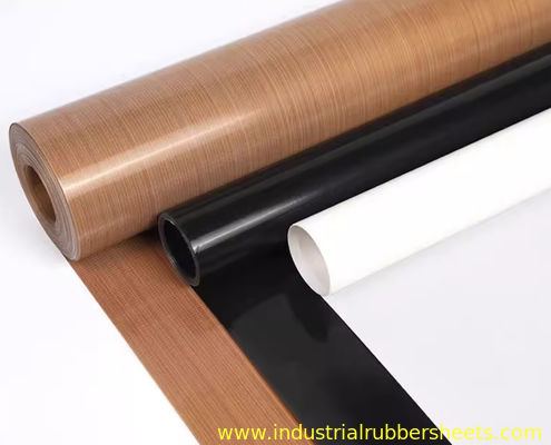 สีดํา PTFE ผิวเคลือบไฟเบอร์กล๊าส สําหรับความแรงดันสูงความทนทานความร้อน