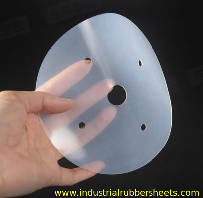 Food Grade Silicone Rubber Washers with 9Mpa Tensile Strength and High Temperature Resistance for Sealing Applications