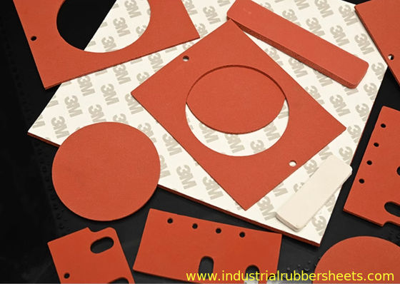 Food Grade Closed Cell Silicone Rubber Washers High Temperature Resistant Silicone Foam Gasket