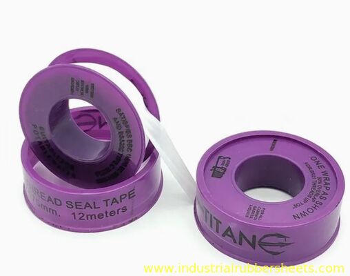 การปิดเทป PTFE สีขาว มีความแข็งแรงในการดึง 8Mpa เหมาะสําหรับการใช้งานปิดเครื่องกล