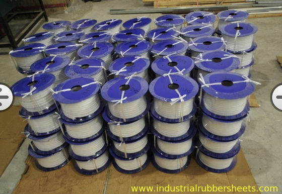 เทป Gasket PTFE เกรดอาหารที่มีพื้นผิวเรียบและทนอุณหภูมิสูงสําหรับการปิดอุตสาหกรรม