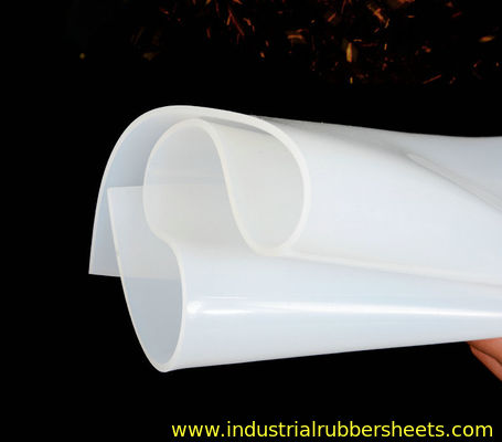 Transparent Non Slip Silicone Rubber Sheet with High Temperature Resistance for Food Grade Applications