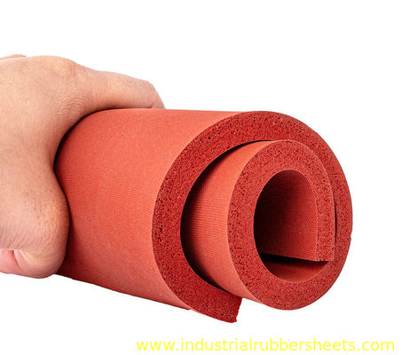 ช่องปิด 100psi 10-40 Shore A ใบฟองซิลิโคนและแผ่นสปองซิลิโคน